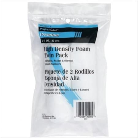 Linzer 4 Inch Mini Roller Foam 2PK 449MR20024